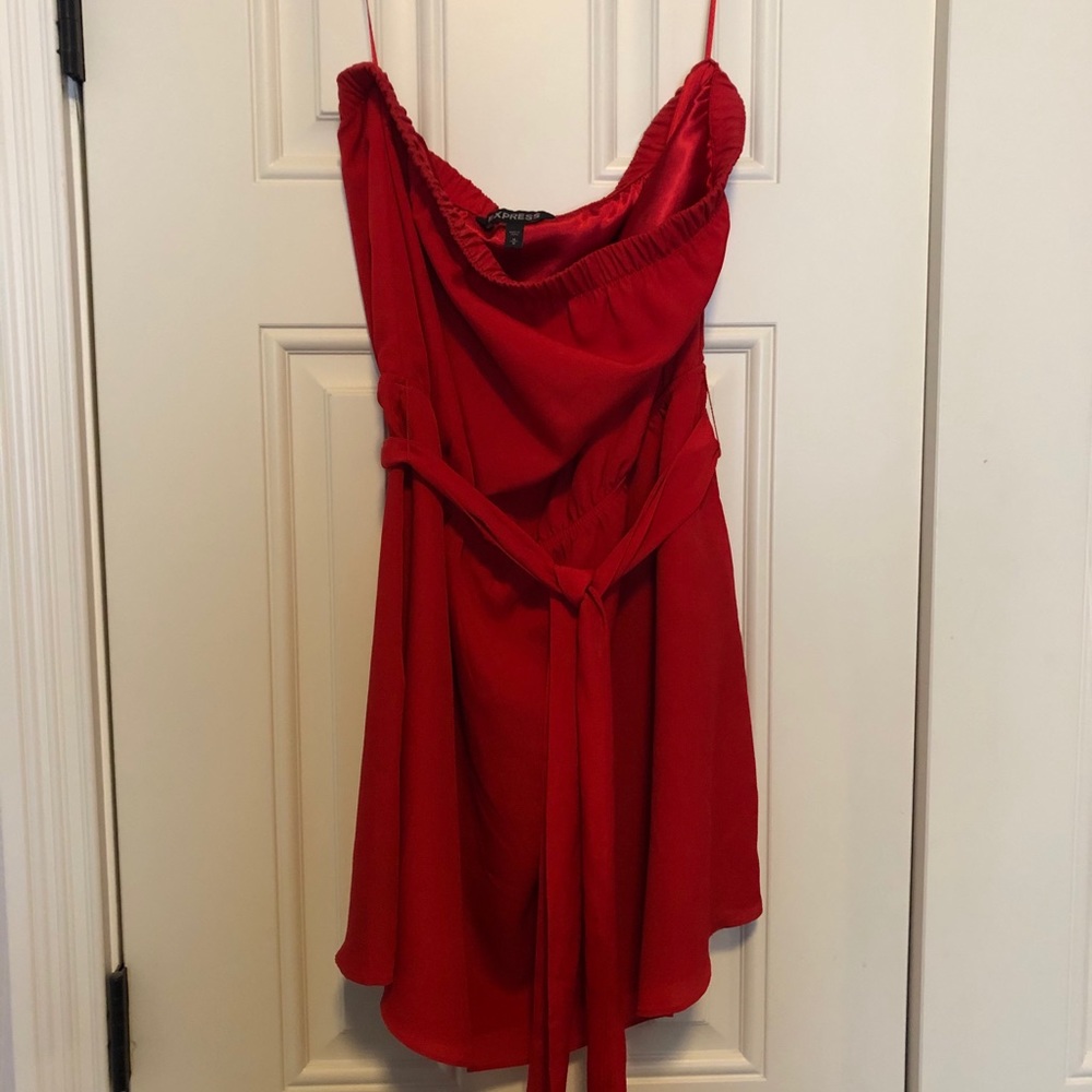 Express Strapless Dress - Picture 2 of 2